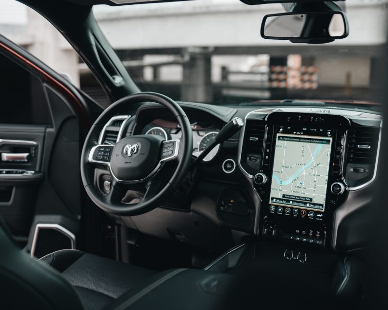 RAM 2500 interior car