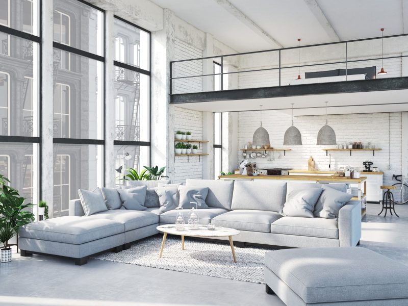 beautiful apartment with beautiful furniture